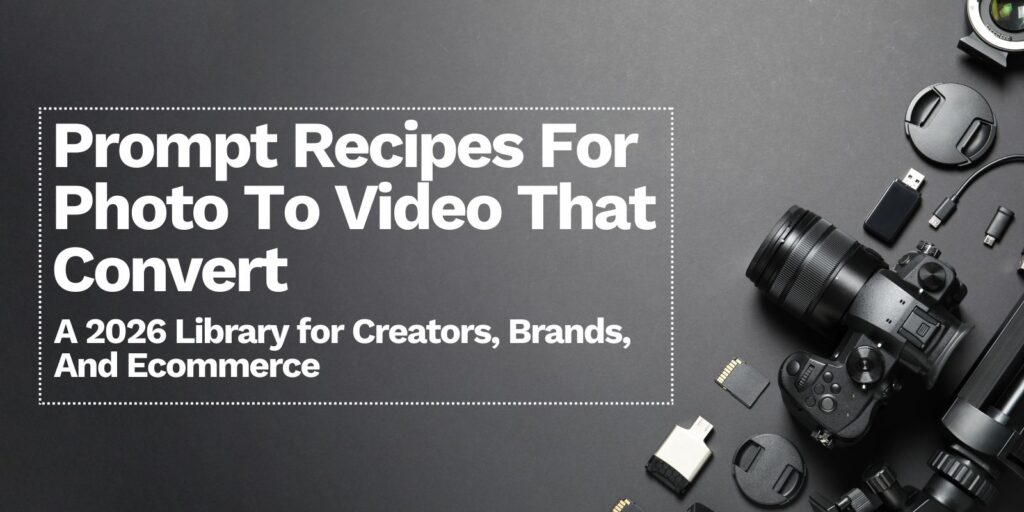 Prompt Recipes for Photo to Video That Convert A 2026 Library for Creators Brands and Ecommerce