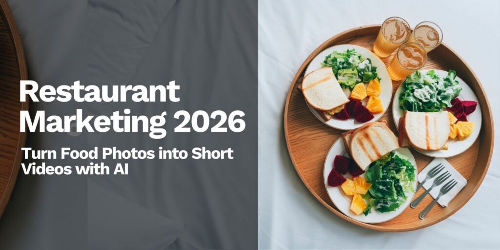 Restaurant Marketing 2026 Turn Food Photos into Short Videos with AI in 2026